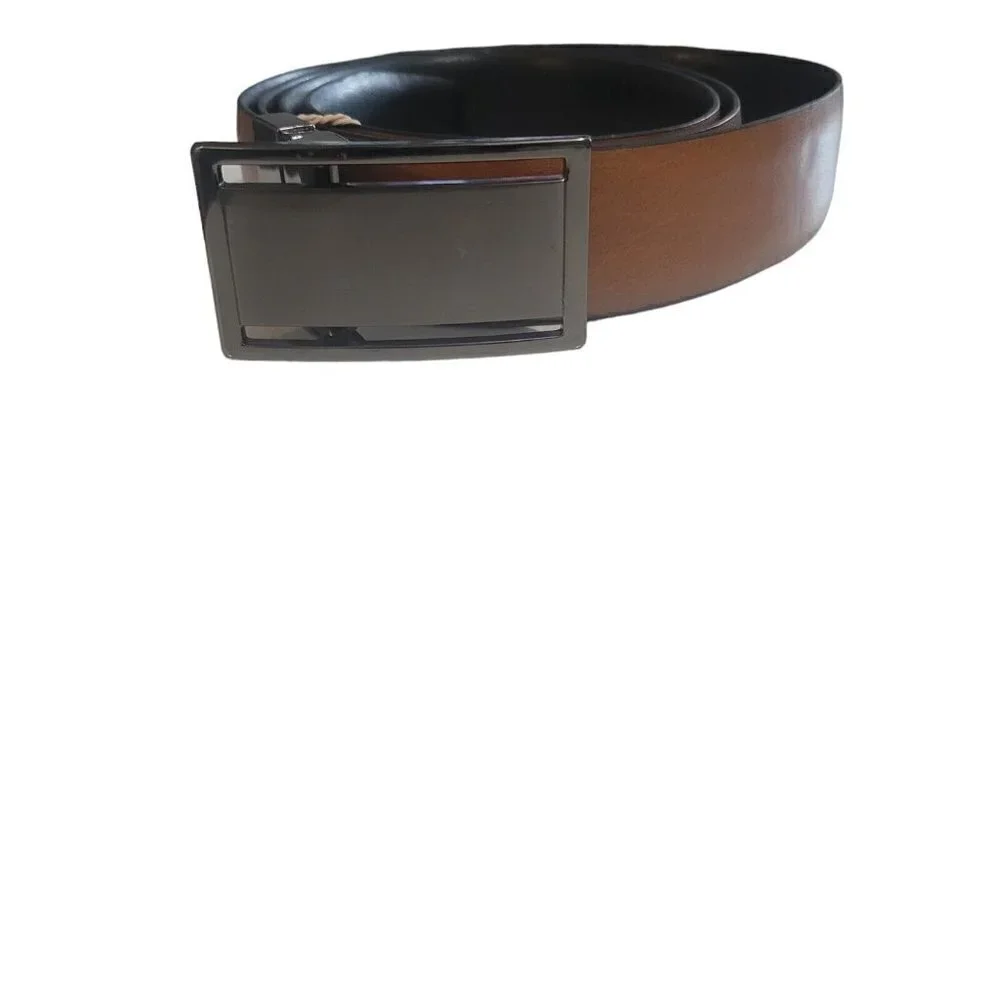 Alfani Men's Reversible Leather Belt.  Size 44. New Without Tags.